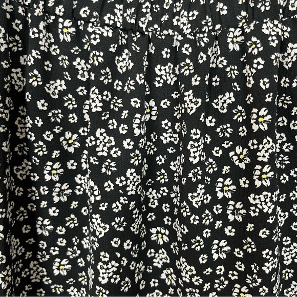 Zara Floral Off The Shoulder Drawstring Mini Dress - Picture 11 of 12